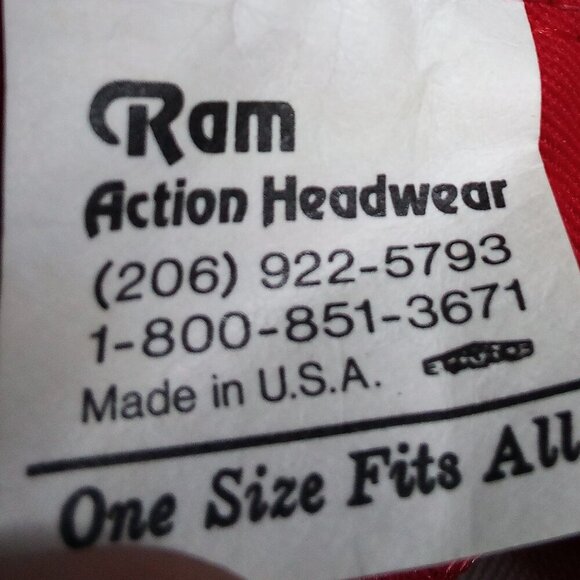 Deadstock Vintage Gensco Glasfloss Pleats Patch Snap Trucker Hat Cap - Picture 8 of 8